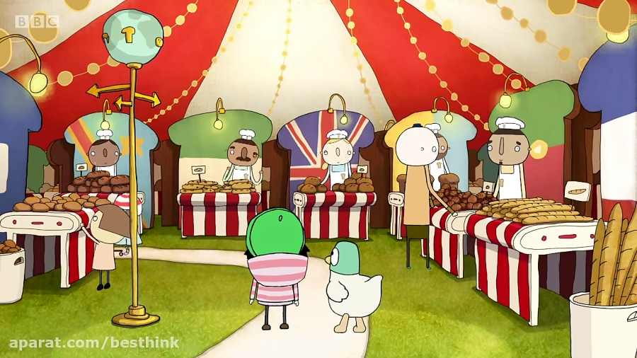 سارا و اردک Sarah  Duck فصل 1 قسمت 28